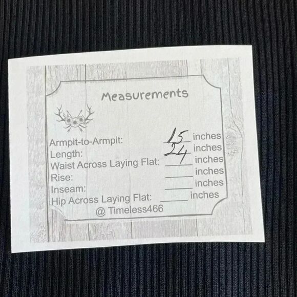 ZARA Viscose Blend Fitted tank top ribbed, jersey SZ S #1682 - Picture 6 of 11